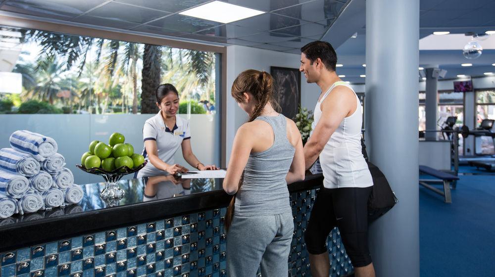 Danat Al Ain Resort Eksteriør bilde Reception at the Sports and Fitness Club